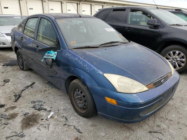 1FAFP33P1YW410238 - 2000 FORD FOCUS LX BLUE photo 1