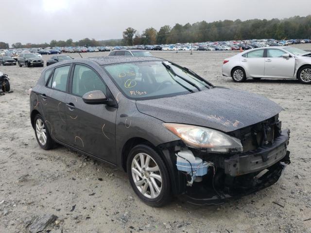 JM1BL1L74C1607466 - 2012 MAZDA 3 I CHARCOAL photo 1