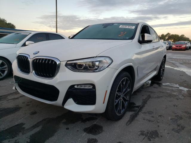 5UXUJ3C57KLG52821 - 2019 BMW X4 XDRIVE3 WHITE photo 2
