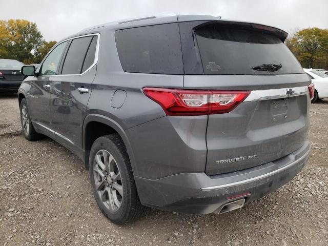 1GNEVKKW9KJ215546 - 2019 CHEVROLET TRAVERSE P GRAY photo 3