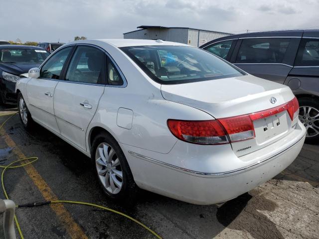 KMHFC46F89A393365 - 2009 HYUNDAI AZERA SE WHITE photo 3