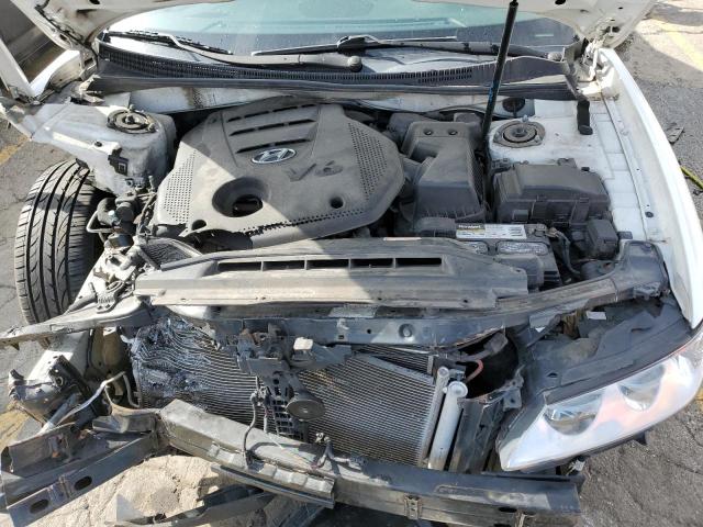 KMHFC46F89A393365 - 2009 HYUNDAI AZERA SE WHITE photo 7