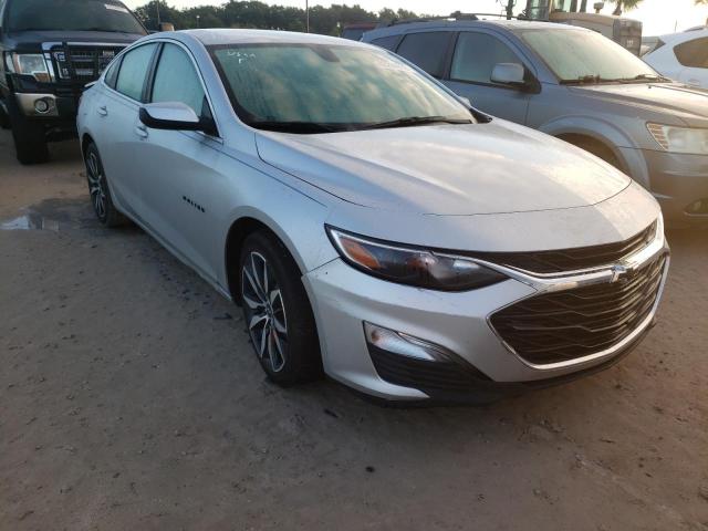 1G1ZG5ST5LF130857 - 2020 CHEVROLET MALIBU RS Argent photo 1