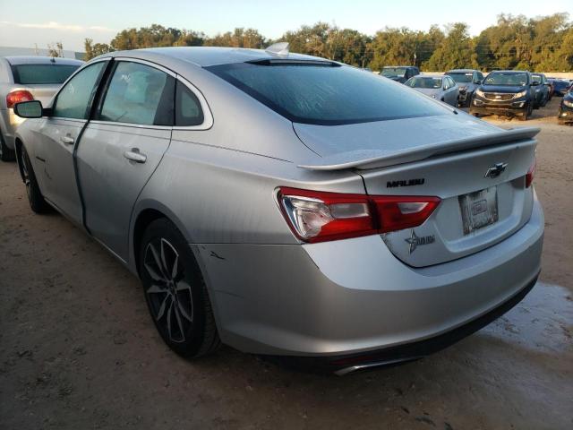1G1ZG5ST5LF130857 - 2020 CHEVROLET MALIBU RS Argent photo 3