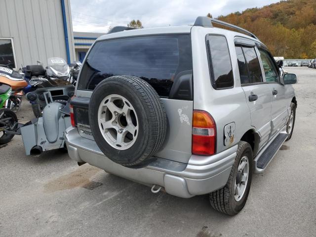 2CNBJ634316910219 - 2001 CHEVROLET TRACKER LT SILVER photo 4