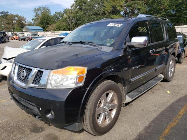 5N1BA0NF0BN606290 - 2011 NISSAN ARMADA PLA BLACK photo 2