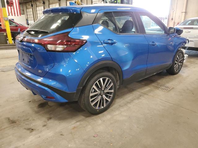 3N1CP5CV0ML479240 - 2021 NISSAN KICKS SV BLUE photo 4