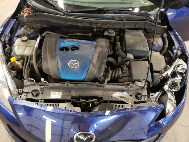 JM1BL1V79C1667059 - 2012 MAZDA 3 I BLUE photo 7