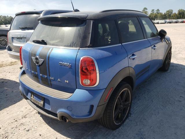 WMWZC3C59EWP28845 - 2014 MINI COOPER S C BLUE photo 4