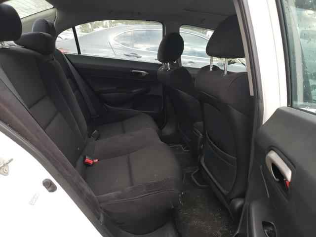 2HGFA1F62BH012904 - 2011 HONDA CIVIC LX-S Biały zdjęcie 6