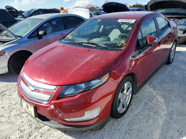 1G1RB6E40FU108869 - 2015 CHEVROLET VOLT RED photo 2