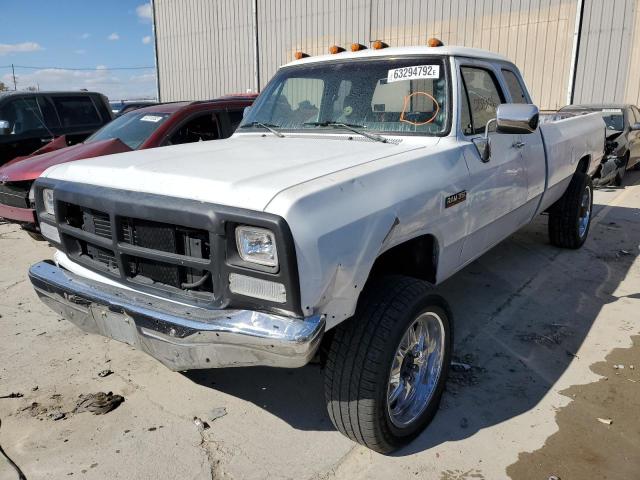 3B7ME33C0PM104179 - 1993 DODGE D-SERIES D WHITE photo 2