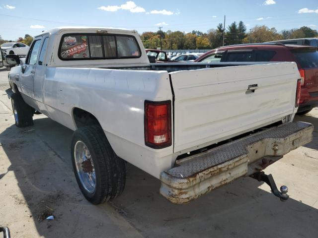 3B7ME33C0PM104179 - 1993 DODGE D-SERIES D WHITE photo 3