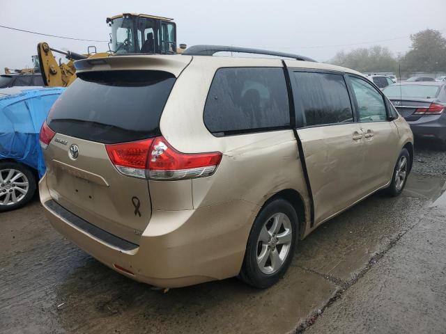 5TDKK3DC2BS127857 - 2011 TOYOTA SIENNA LE BEIGE photo 4