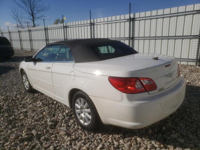 1C3LC45KX8N275576 - 2008 CHRYSLER SEBRING WHITE photo 3