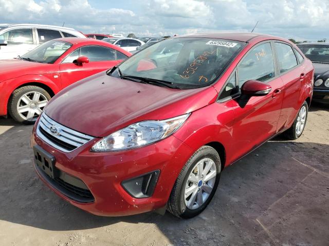 3FADP4BJ6DM192396 - 2013 FORD FIESTA SE RED photo 2