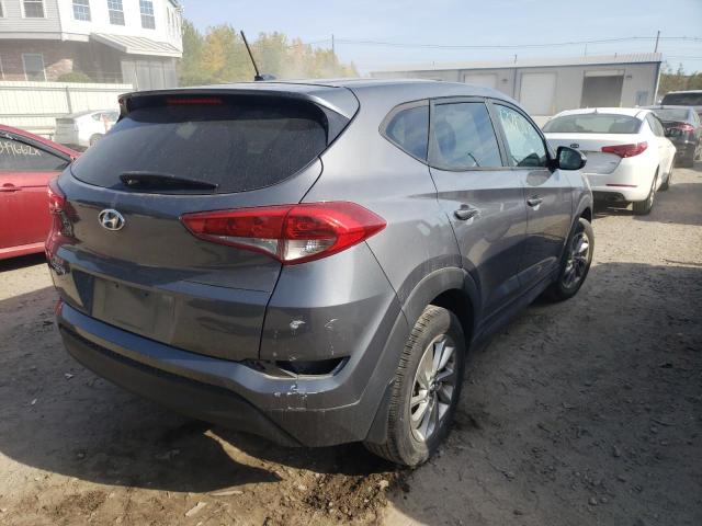 KM8J23A45HU266521 - 2017 HYUNDAI TUCSON SE GRAY photo 4