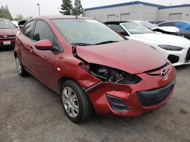 JM1DE1KZ2E0183039 - 2014 MAZDA MAZDA2 SPO MAROON photo 1