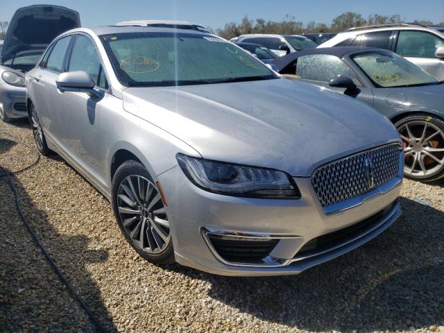 3LN6L5C90JR608946 - 2018 LINCOLN MKZ SELECT SILVER photo 1