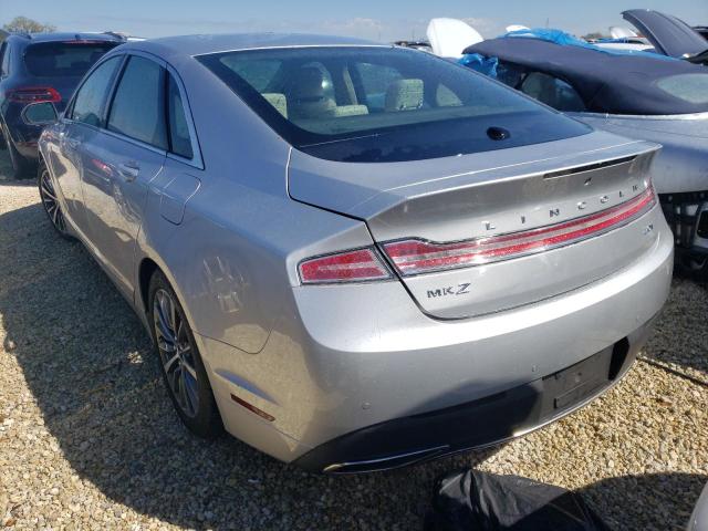 3LN6L5C90JR608946 - 2018 LINCOLN MKZ SELECT SILVER photo 3