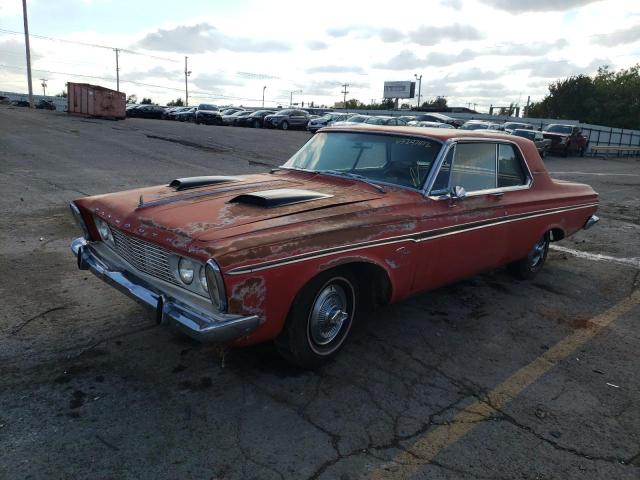 3337101386 - 1963 PLYMOUTH FURY RED photo 2