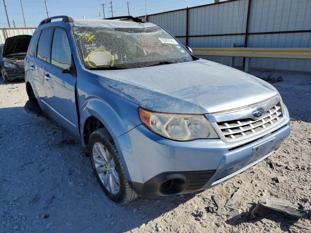 JF2SHBCC8BH765515 - 2011 SUBARU FORESTER 2 BLUE photo 1