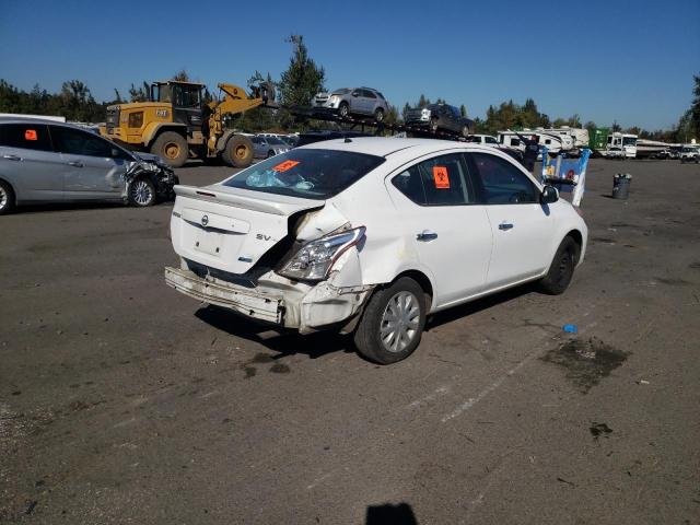 3N1CN7AP4EL818752 - 2014 NISSAN VERSA S/S WHITE photo 4