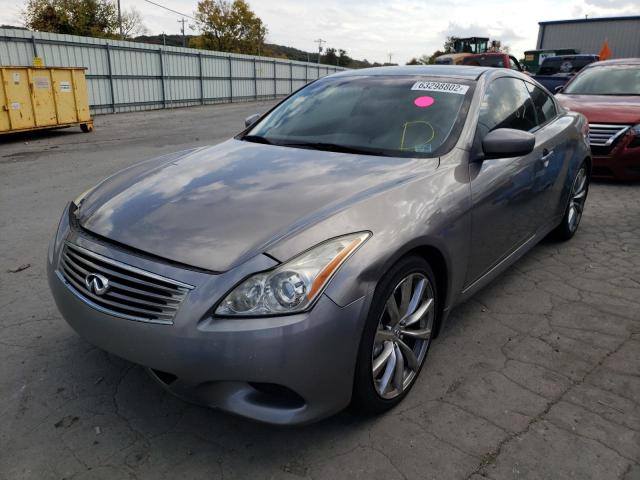 JNKCV64E68M131301 - 2008 INFINITI G37 BASE GRAY photo 2