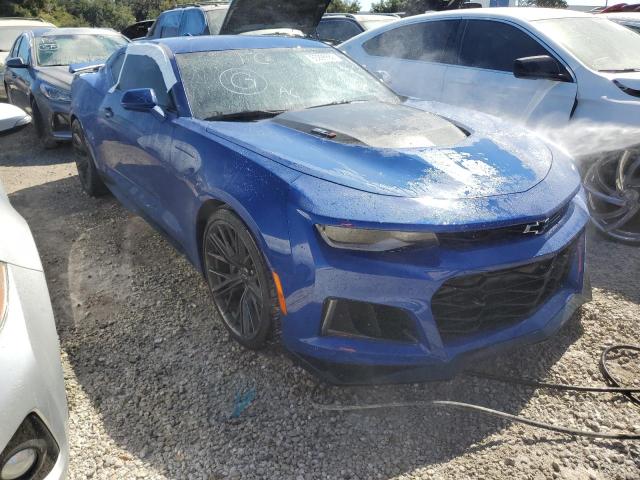 1G1FJ1R60L0143628 - 2020 CHEVROLET CAMARO ZL1 蓝色 照片 1