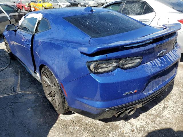 1G1FJ1R60L0143628 - 2020 CHEVROLET CAMARO ZL1 BLUE photo 3