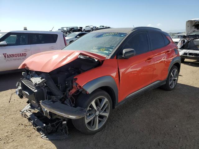 KM8K5CA55KU253845 - 2019 HYUNDAI KONA ULTIM ORANGE photo 2