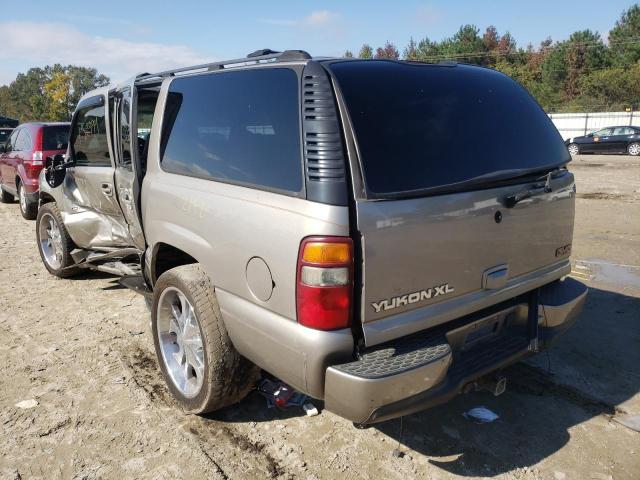 1GKFK66U22J339278 - 2002 GMC DENALI XL BEIGE photo 3