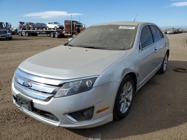 3FAHP0JA7CR186247 - 2012 FORD FUSION SEL SILVER photo 2