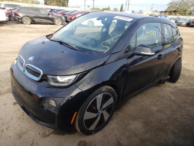 WBY1Z4C52GV507633 - 2016 BMW I3 REX BLACK photo 2