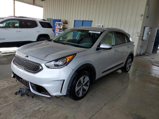 KNDCB3LC5K5350177 - 2019 KIA NIRO FE SILVER photo 2