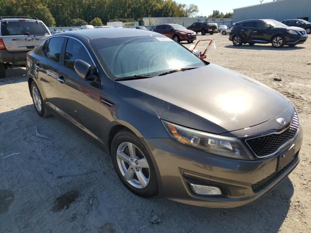 5XXGM4A72EG288485 - 2014 KIA OPTIMA LX BROWN photo 1