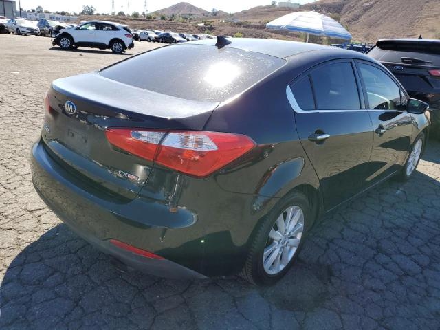 KNAFX4A89F5361155 - 2015 KIA FORTE EX BLACK photo 4