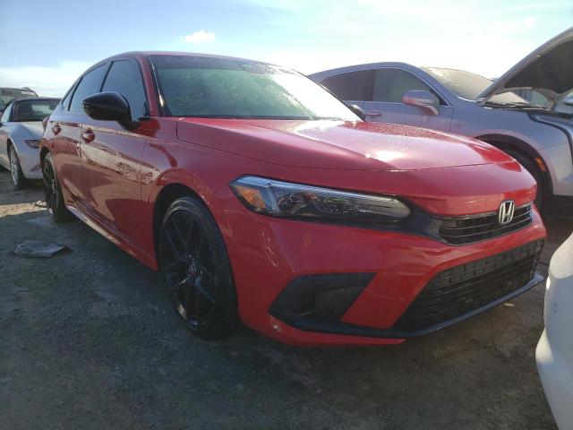 2HGFE2F56NH502011 - 2022 HONDA CIVIC SPOR 红色 照片 1