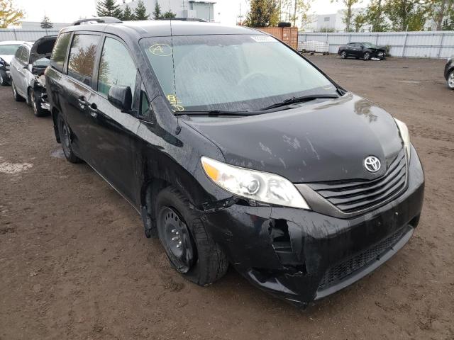 5TDKK3DC4BS072215 - 2011 TOYOTA SIENNA LE BLACK photo 1