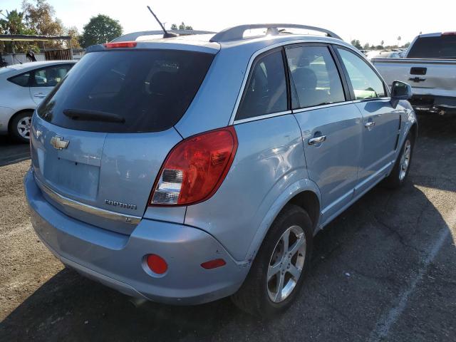 3GNAL3EKXDS581133 - 2013 CHEVROLET CAPTIVA LT BLUE photo 4