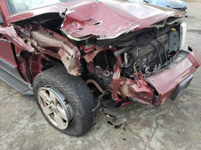 1J8HG48N27C529652 - 2007 JEEP COMMANDER 栗色 照片 9