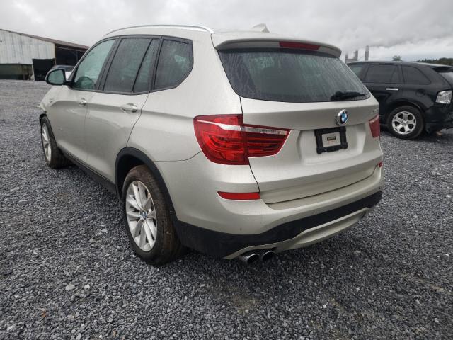 5UXWX9C59G0D64687 - 2016 BMW X3 XDRIVE2 TAN photo 3