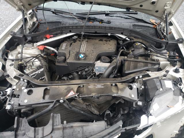 5UXWX9C59G0D64687 - 2016 BMW X3 XDRIVE2 TAN photo 7