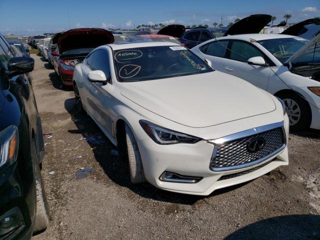 JN1EV7KK7MM410486 - 2021 INFINITI Q60 LUXE WHITE photo 1