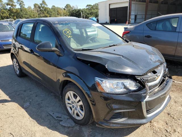 1G1JG6SB5L4122408 - 2020 CHEVROLET SONIC BLACK photo 1