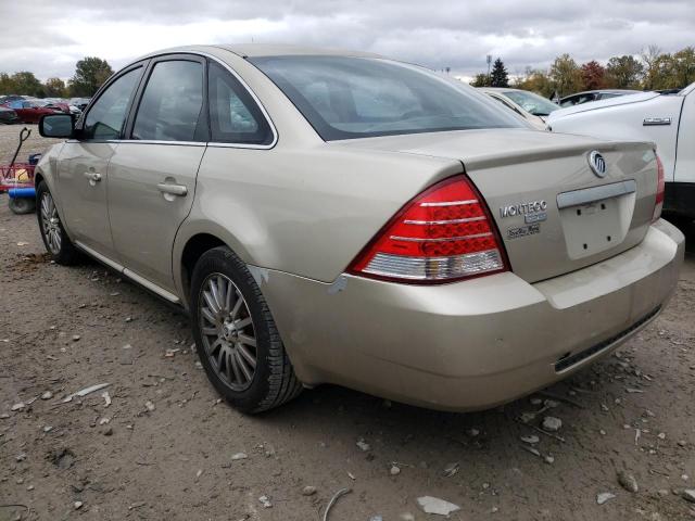 1MEFM42136G614437 - 2006 MERCURY MONTEGO PR ოქროსფერი ფოტო 3
