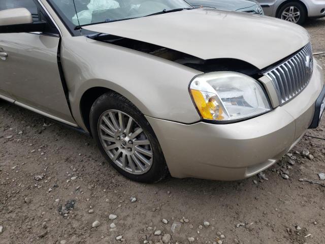 1MEFM42136G614437 - 2006 MERCURY MONTEGO PR ოქროსფერი ფოტო 9