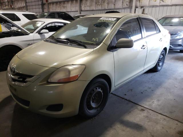 JTDBT923084013010 - 2008 TOYOTA YARIS GREEN photo 2