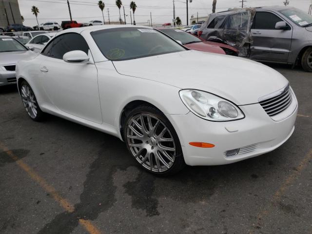 JTHFN48Y620002429 - 2002 LEXUS SC 430 WHITE photo 1