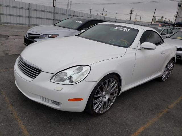 JTHFN48Y620002429 - 2002 LEXUS SC 430 WHITE photo 2